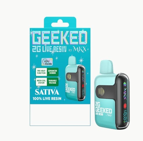 Geeked By MKX 2g Live Resin Disposable - Carnival