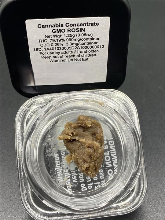 Cured Rosin Gmo