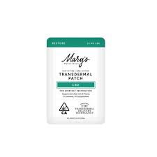 Mary's Medicinal Patch Restore 20MG CBD