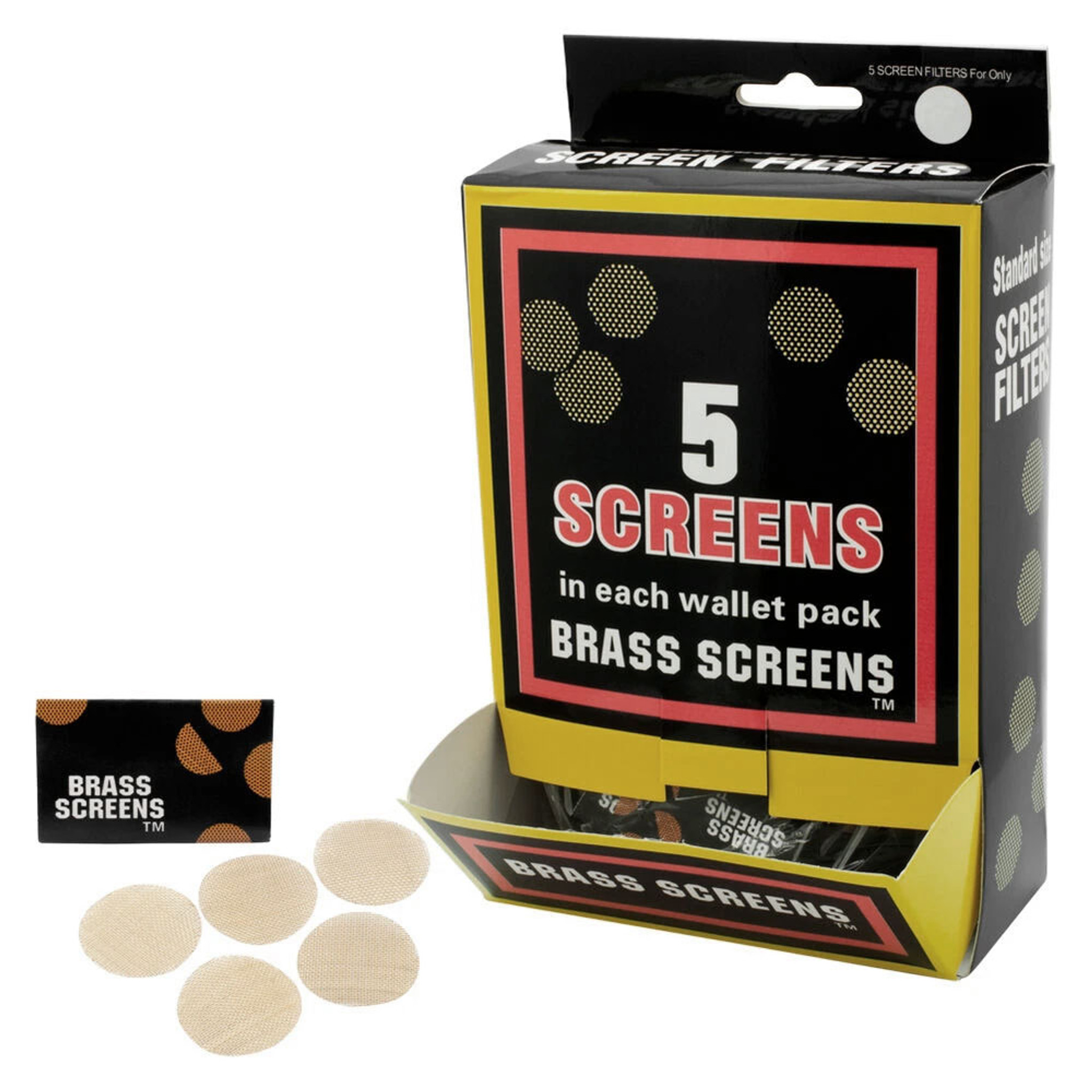 Brass Screens Pack of 5