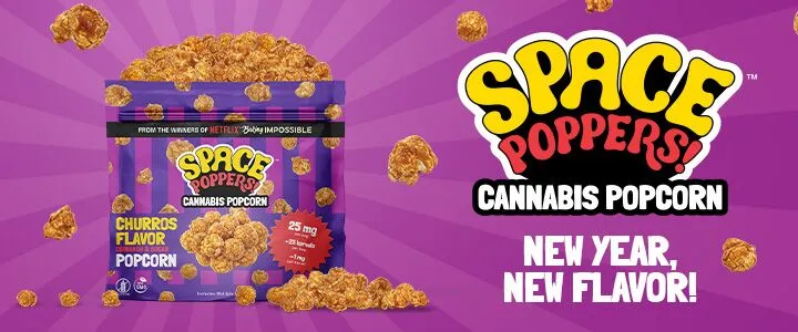 Churros Thc Cbd Popcorn 25pk