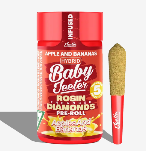 Apple & Bananas Infused Pre-Roll 5-pack | 2.5g
