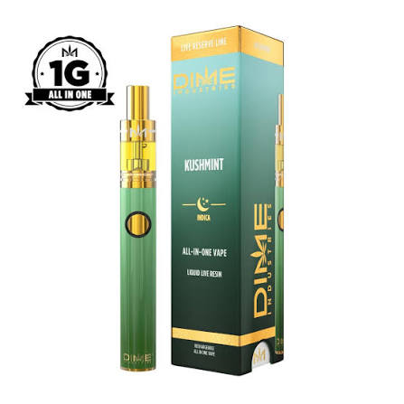 Dime Industries AIO Live Resin | Kushmint | 1g (Indica)