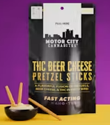 Motor City | Beer Cheese | 200mg Fast Acting Pretzel Sticks