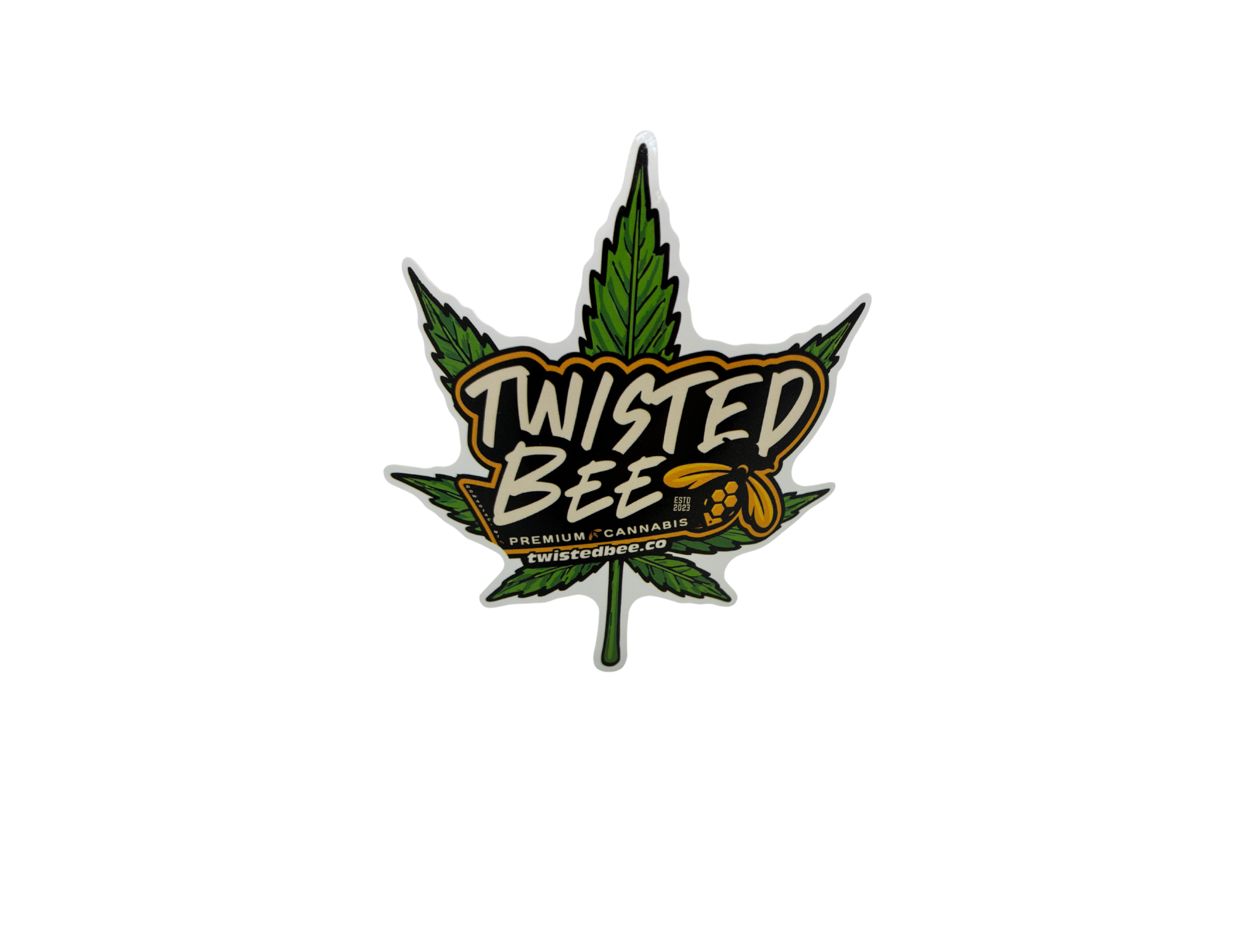 Logo (W/Pot Leaf) | 4inch Sticker