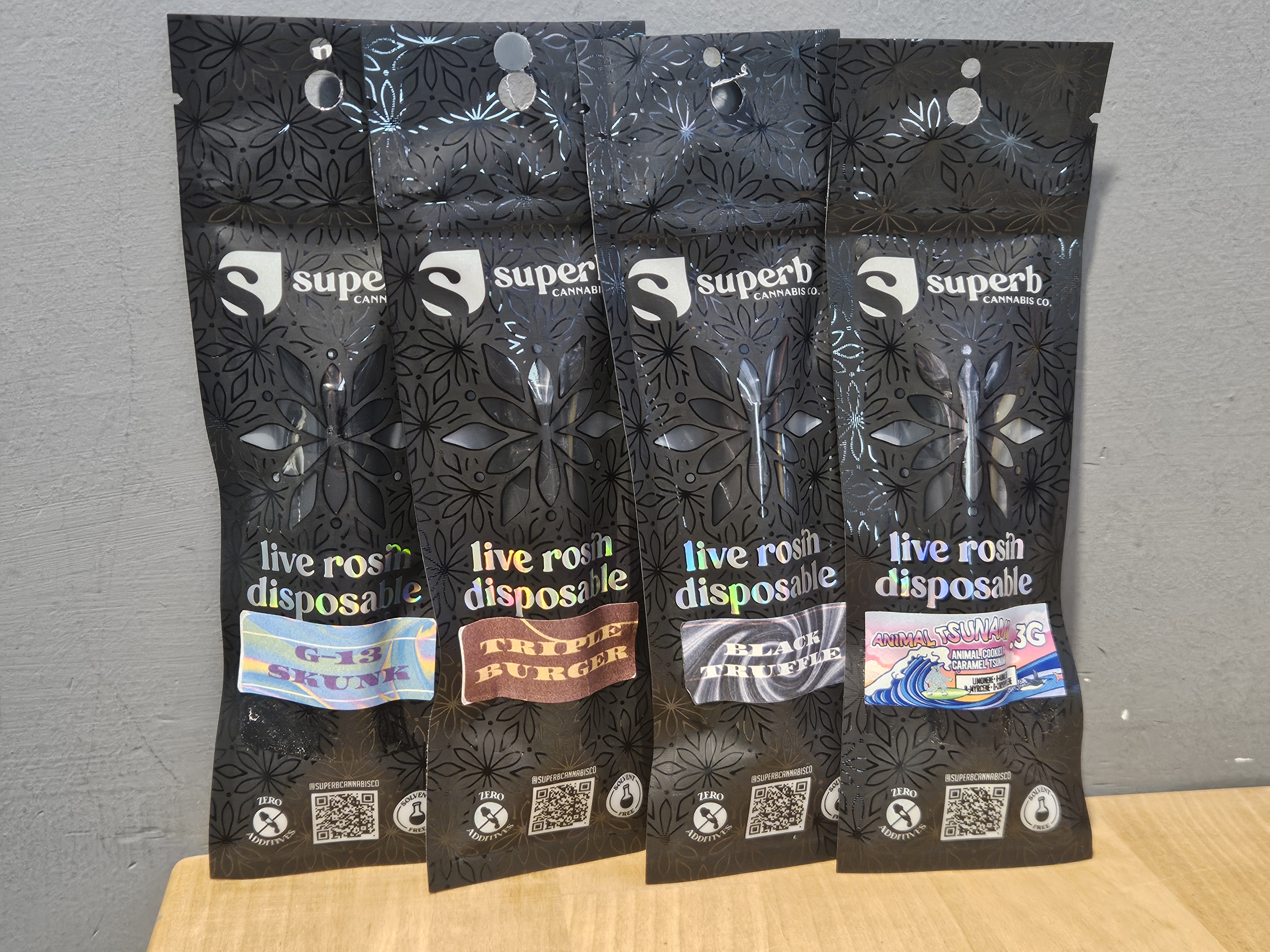 Superb Rosin Disposable G-13 Skunk