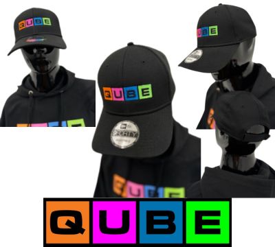 Black Hat Embroidered Logo Adjustable