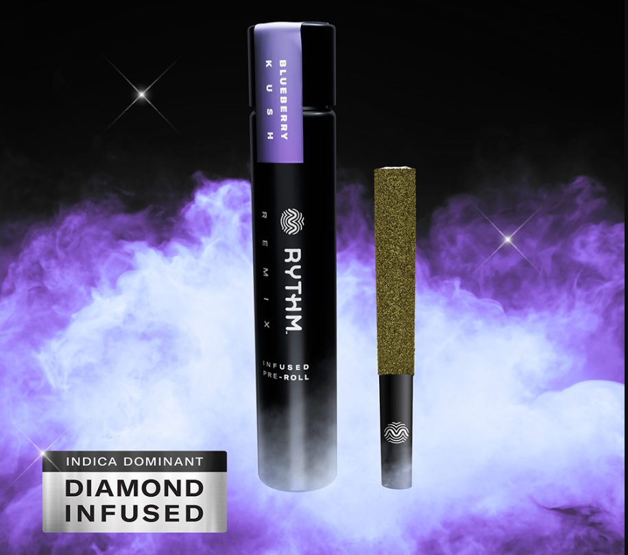 Rythm (Infused) Preroll | Blue Z | 1g (Indica Dominant)