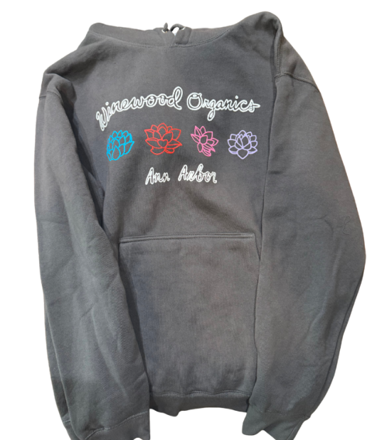 Hoodie Grey Mural