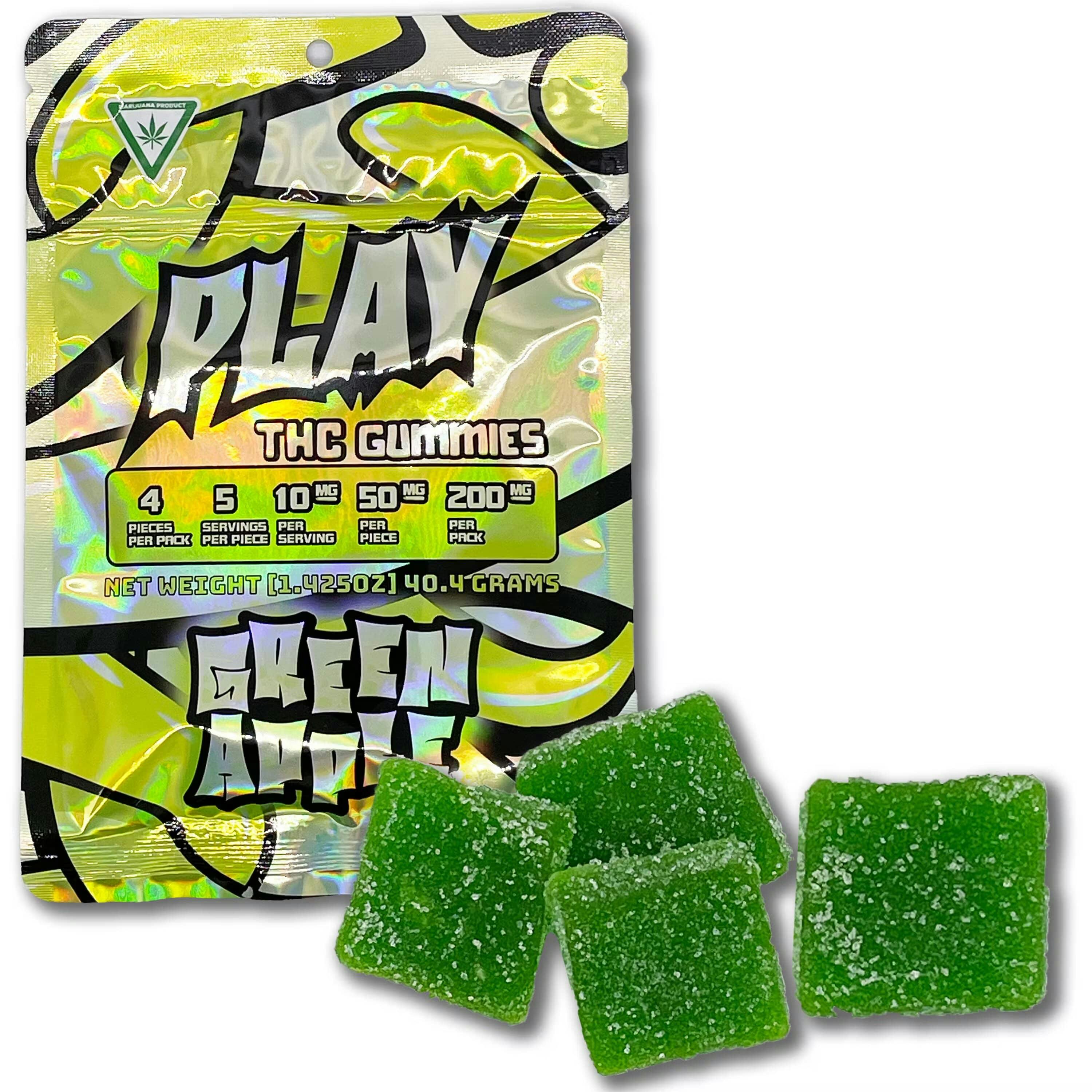Play - Green Apple Gummies *