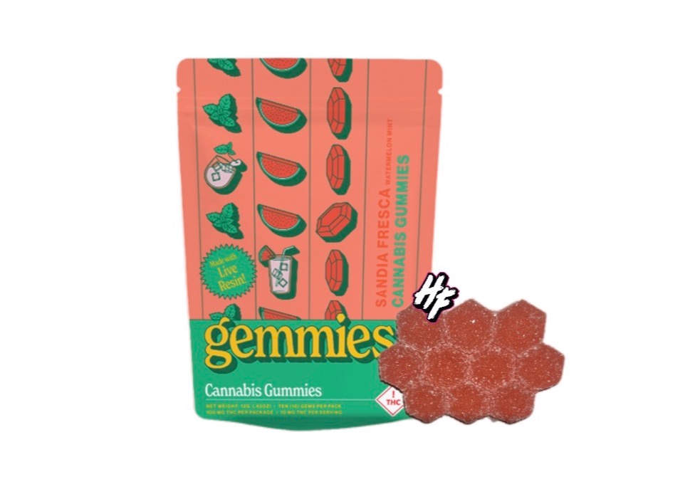 Higher Culture - Sandia Fresca | 10pk x 10mg |  Live Resin Gummies