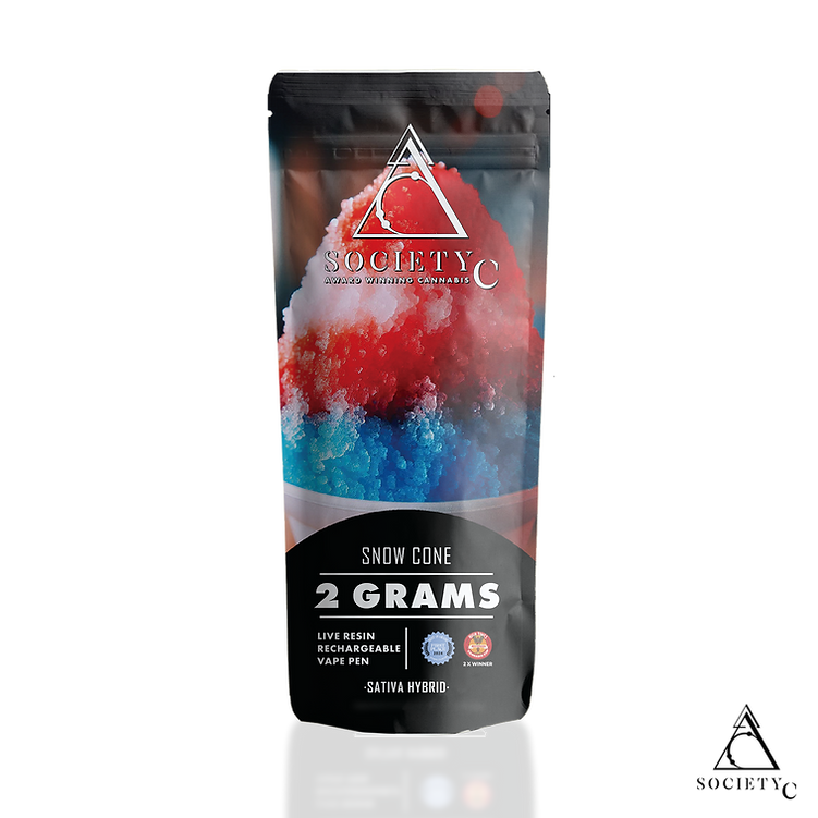 Society C - Live Resin Disposable - Snow Cone