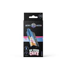 Berry Green 3g Disposable Ice Cream Cake