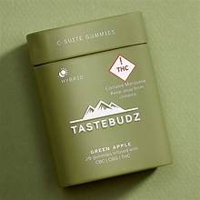 Tastebudz | Gummies | Green Apple | 20pk 100mg CBC: 100mg CBG: 50mg THC