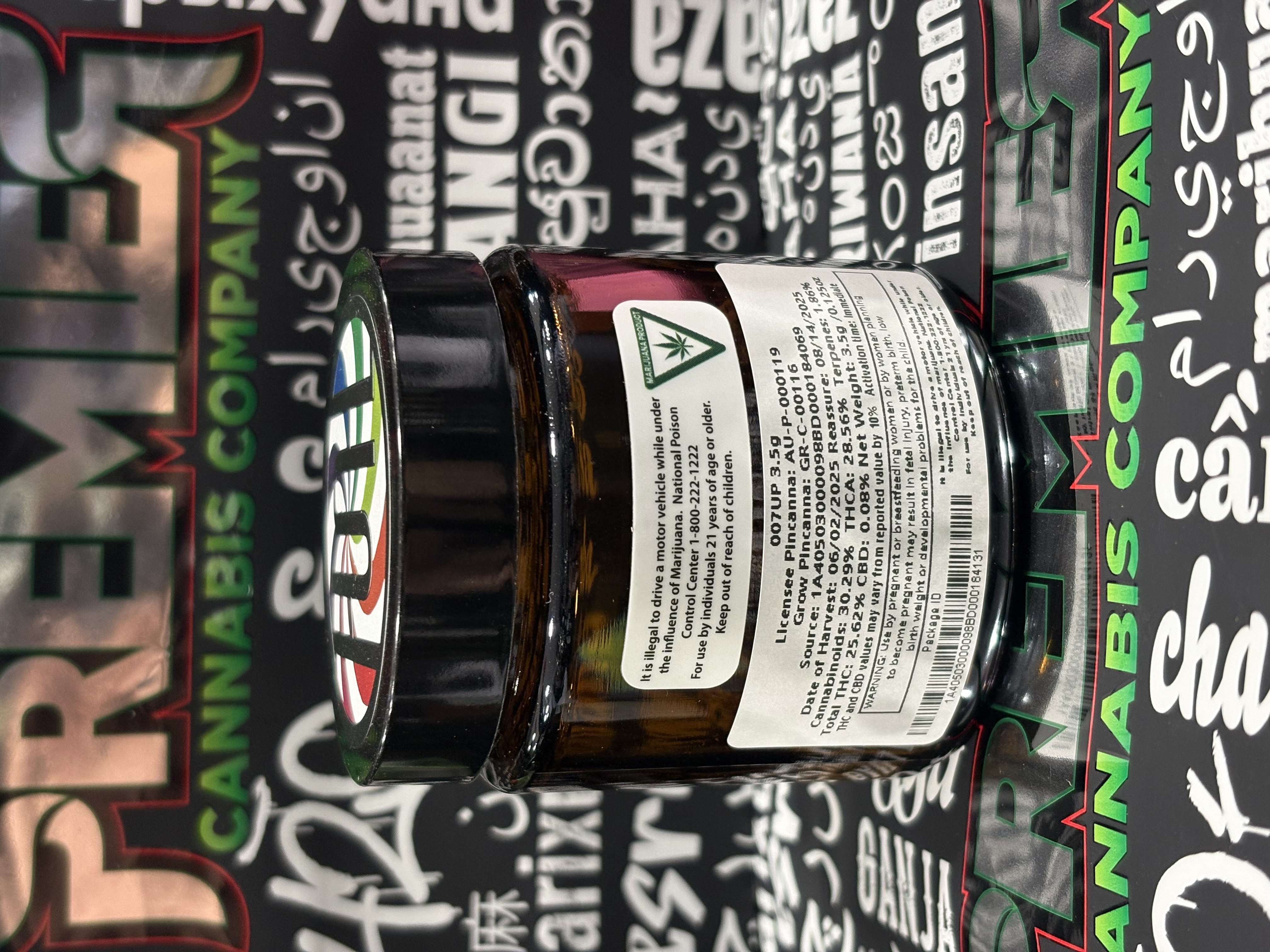 Head Stash Harvest Pre-Packaged 007UP
