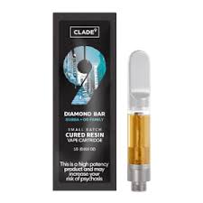 Clade9 Vape Cart  Cured Resin- Diamond Bar