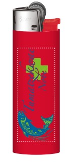(60017) Tumatzekwae Nobe Custom BIC Lighter [RED]