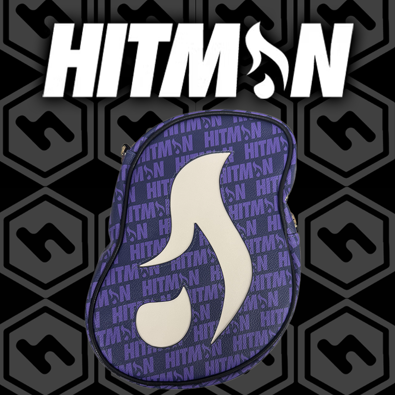 Midnight, Purple, Eggshell Flame Bag