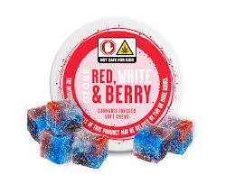 Ozone Edibles 10pk/100mg- Red, White and Berry