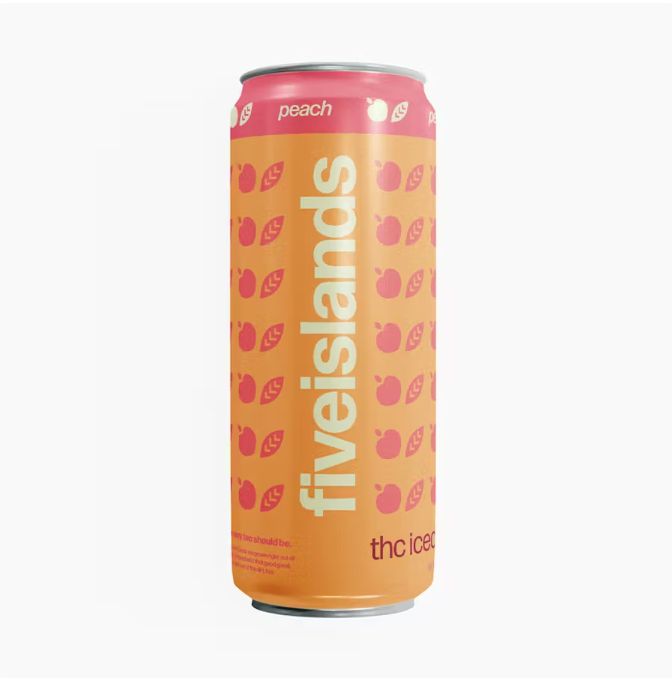 5 Islands Tea - Peach 4pk | Hi5 |
