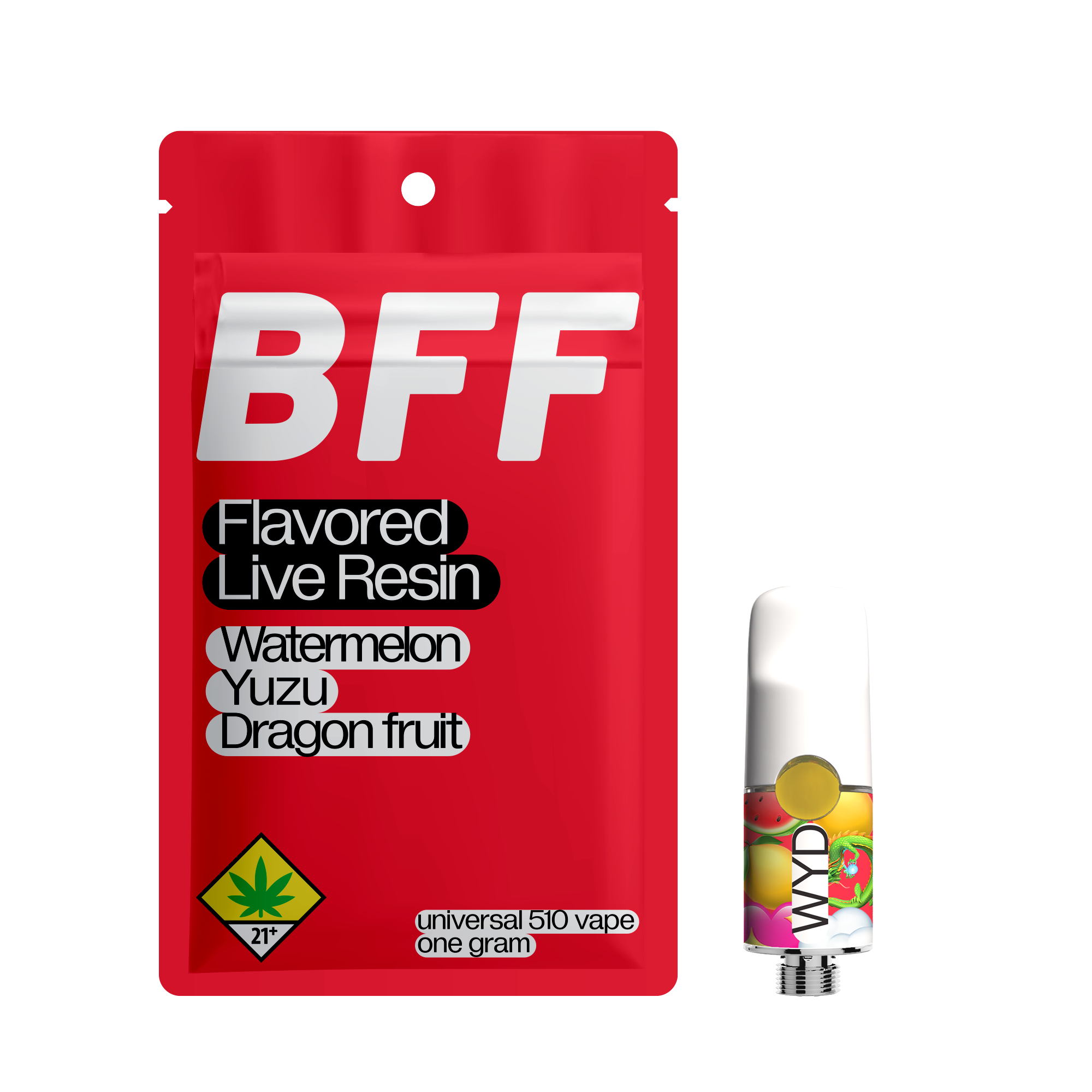 WYD - Watermelon Yuzu Dragonfruit | Flavored Live Resin | 1g | DOH