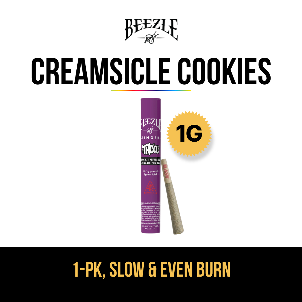 Creamsicle Cookies 1G THCa Infused Stingers