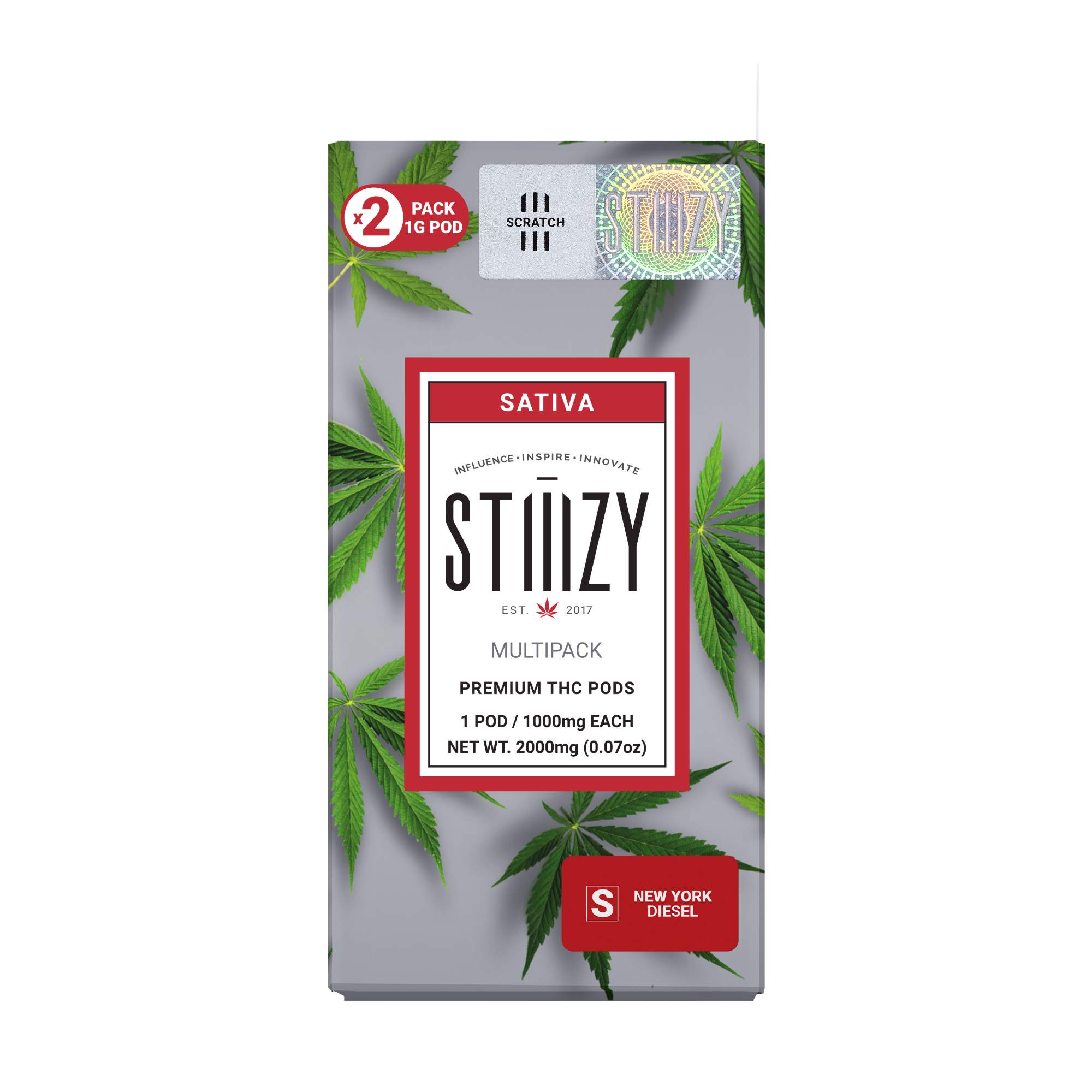 STIIIZY - NY DIESEL - 1G POD - SATIVA