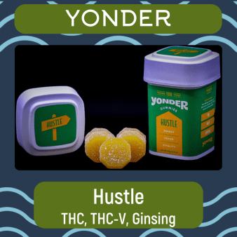 Yonder | 100mg | Hustle | Lemon Meringue | 10pk