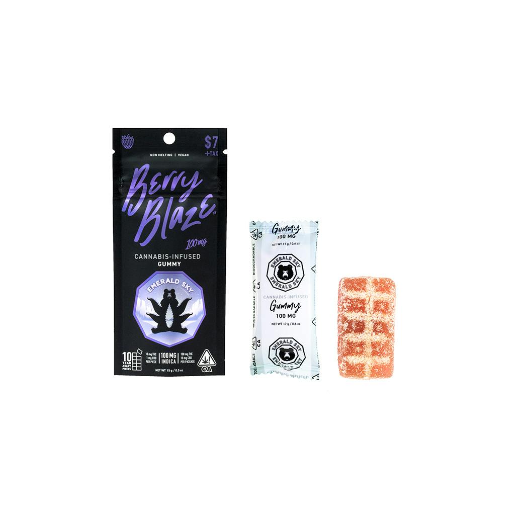 Emerald Sky - Berry Blaze (i) - Gummy - 100mg