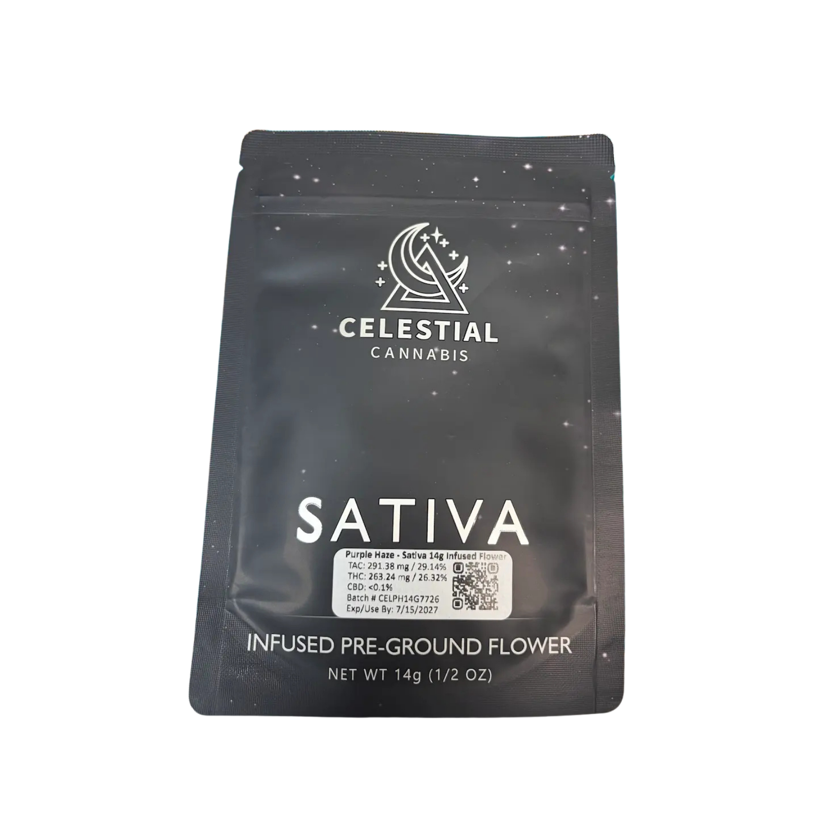 Celestial - Purple Haze Infused Ground Flower - 14g