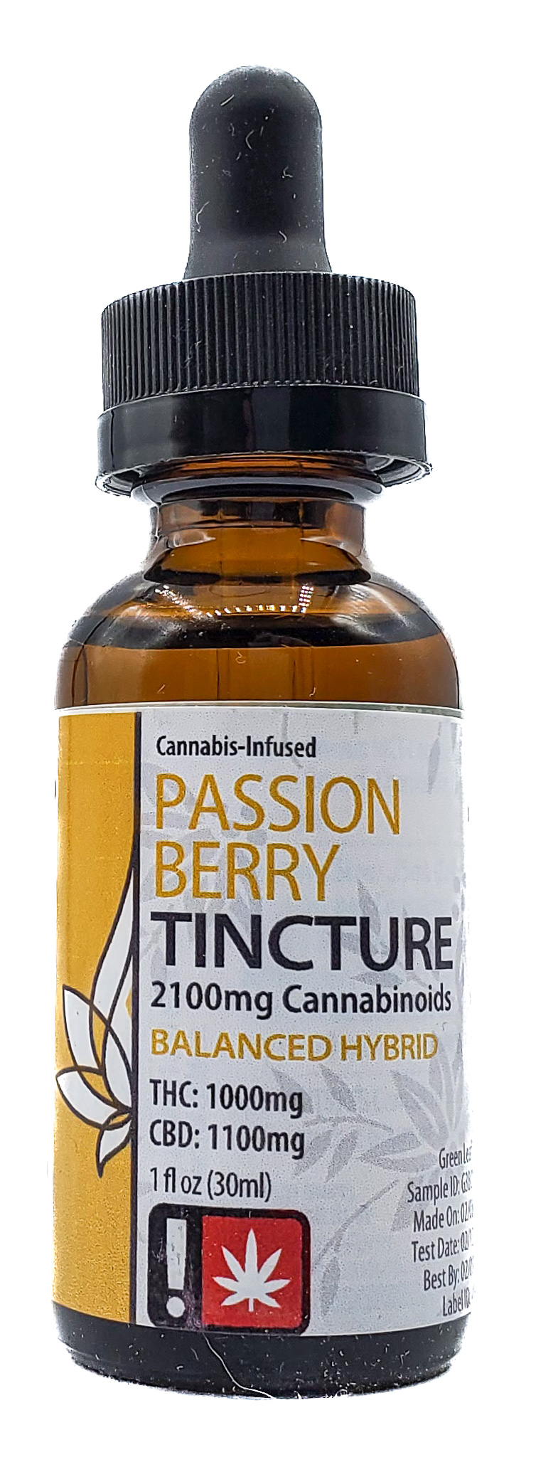 Medfarm Tincture Bottle 30ml Passion