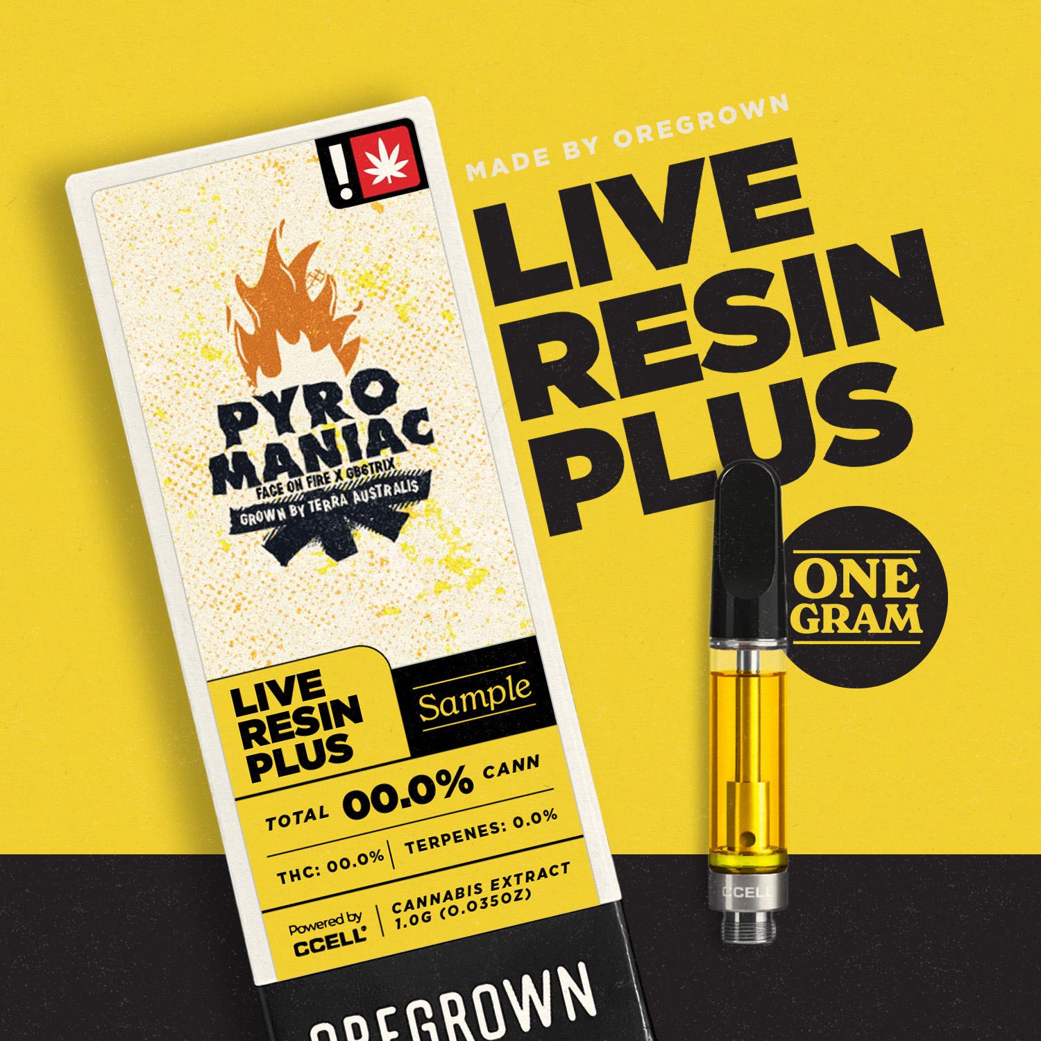 Pyromaniac | Live Resin + 510 | 1g