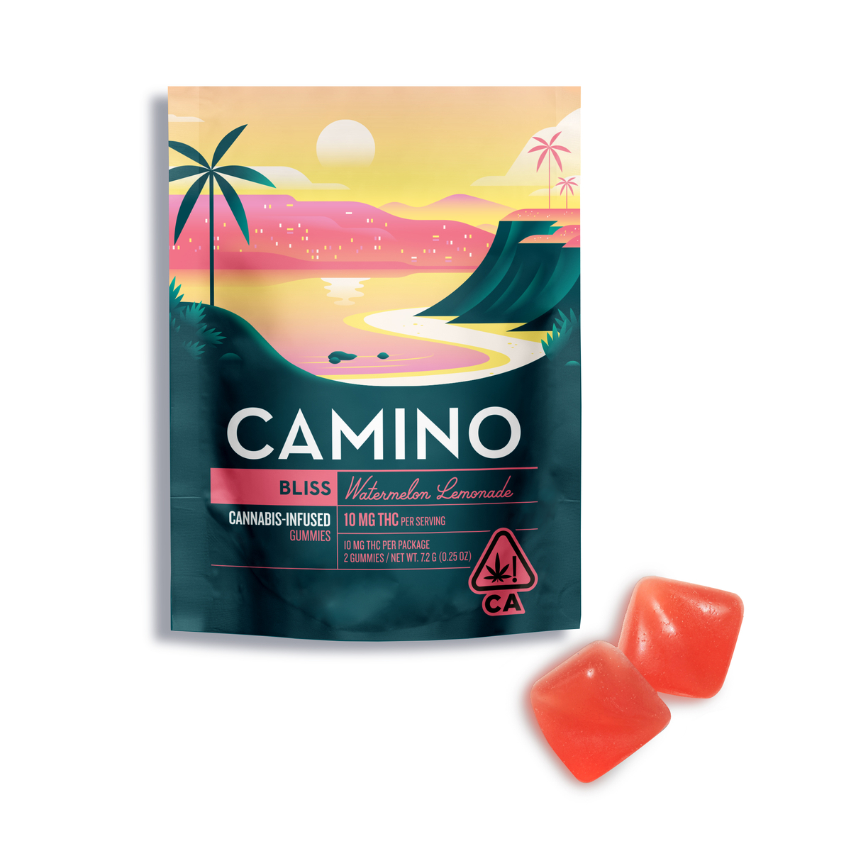 Camino 'Bliss' Watermelon Lemonade Gummies [2pk]