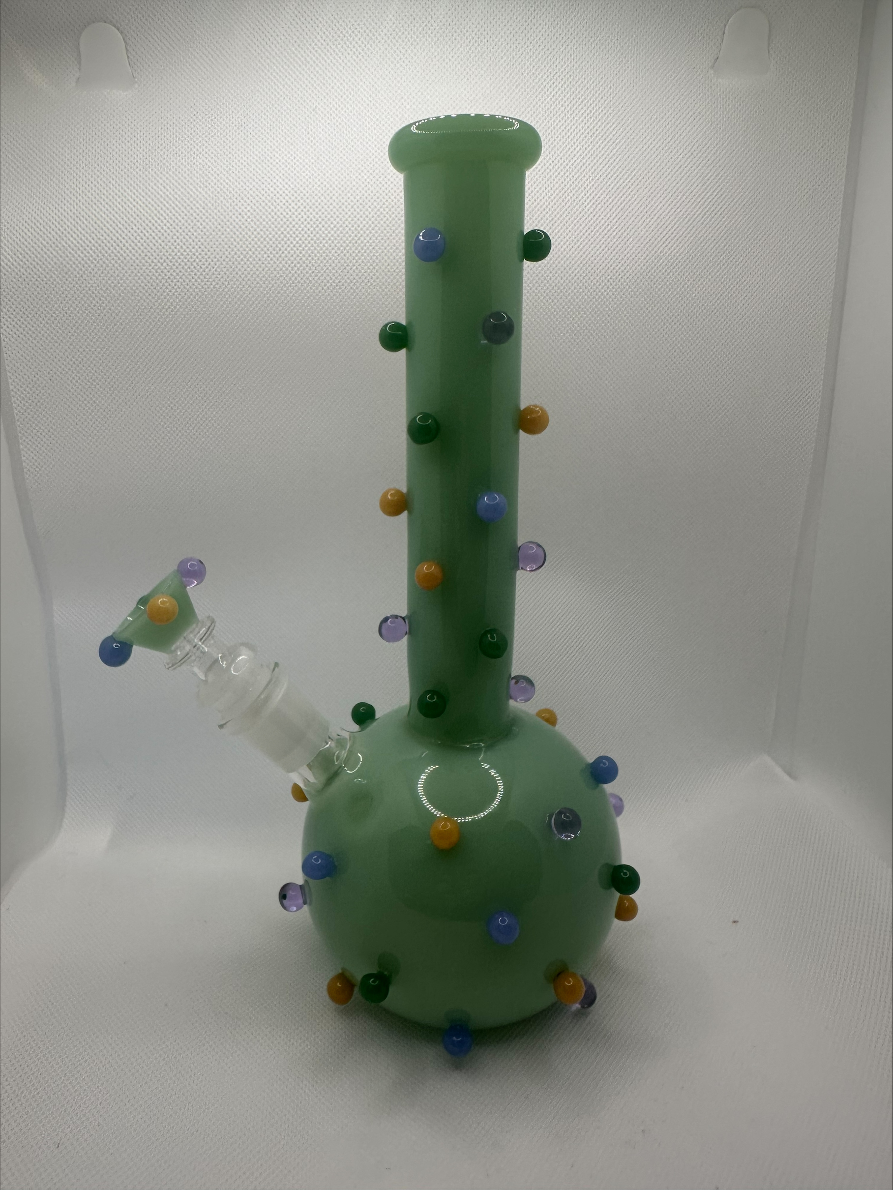 Burning Love Circus Dots Bong - Jade