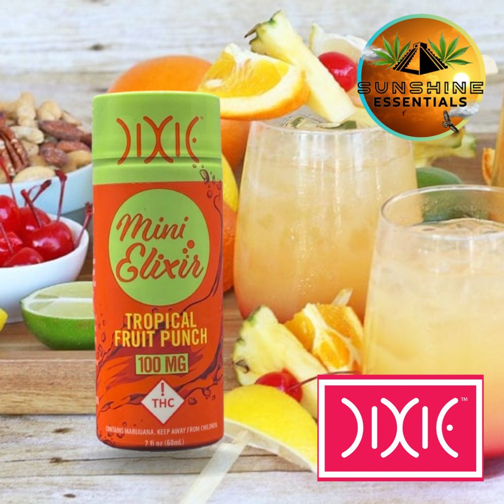 Tropical Fruit Punch | Dixie 100mg Mini Elixir |