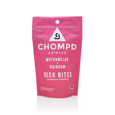 Watermelon Rainbow Geek Bites 10pc | 100mg