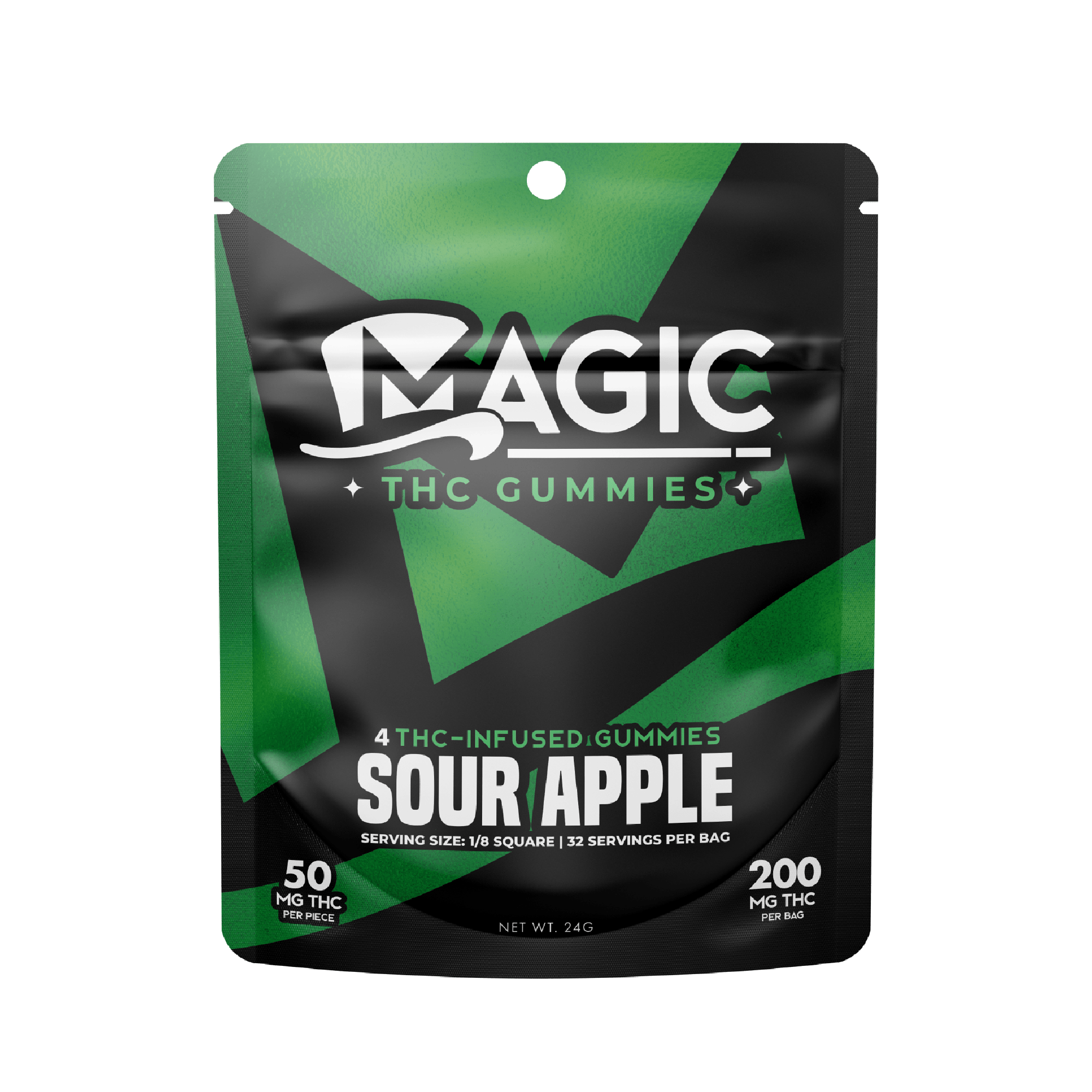 Green Apple Gummies 200MG