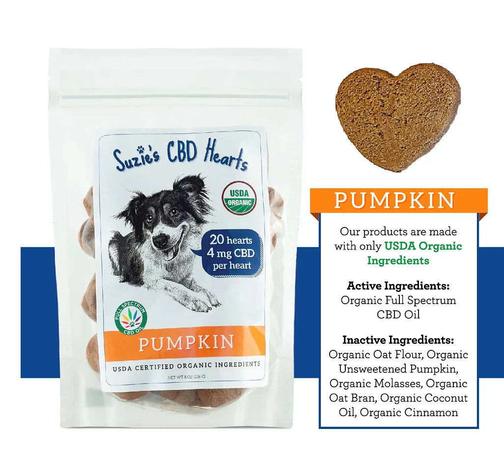 Suzie Cbd Hearts Pumpkin 8oz