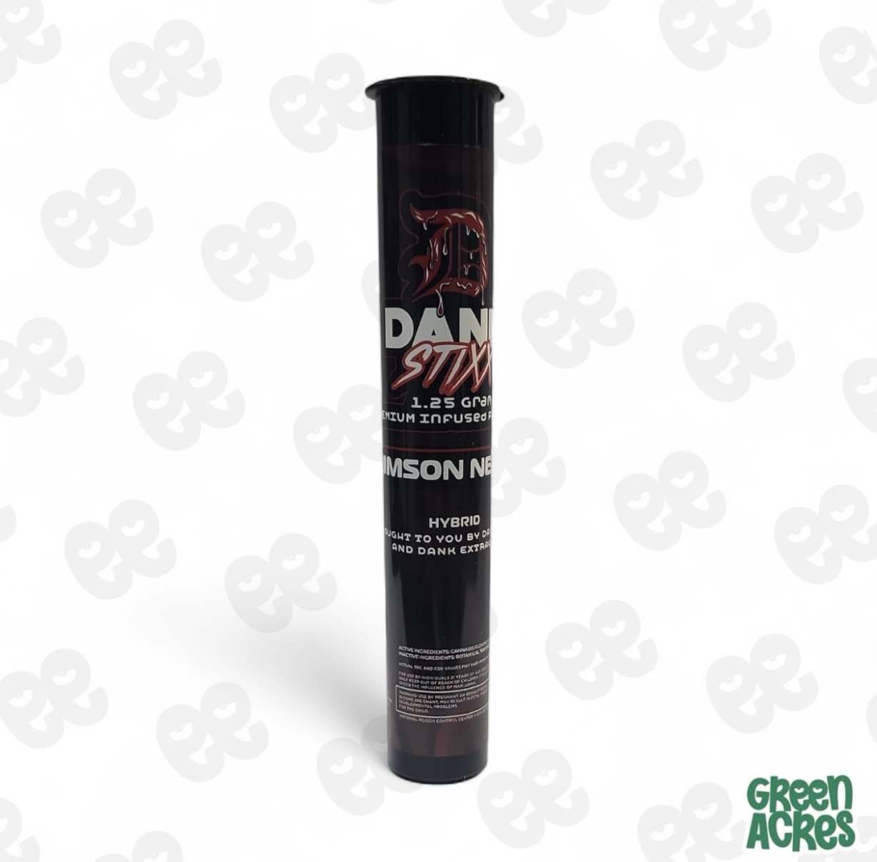 Dank: Crimson Nector Stixx 1.25G Infused Preroll
