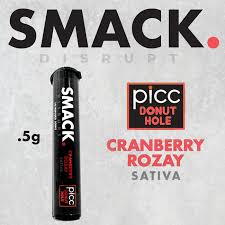 Smack | Infused Pre-roll | Cranberry Rozay | .5g
