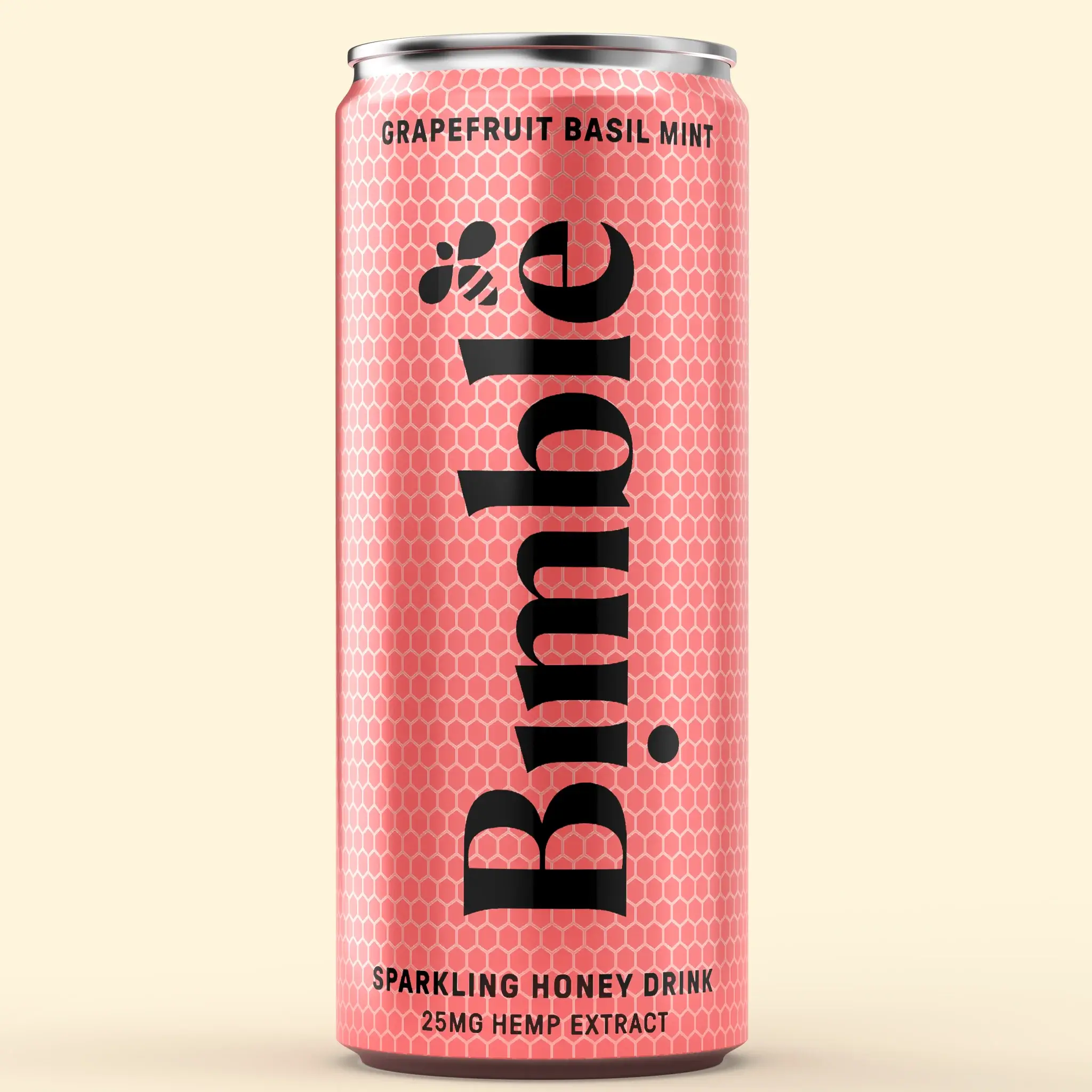 Bimble Grapefruit Basil Mint Spakling Honey Drink