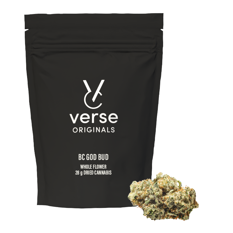 VERSUS BC GOD BUD (IND) DRIED - 3.5G