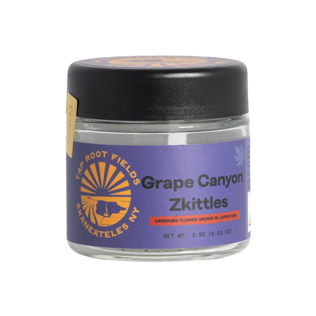3.5G JAR- GRAPE CANYON ZKITTLES