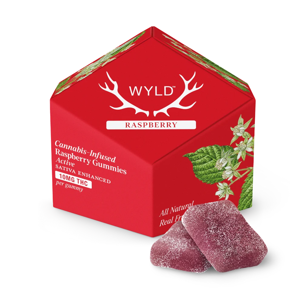 Raspberry | WYLD | Gummies (10 Pack)