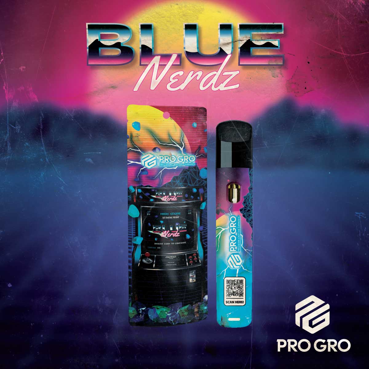 Blue Nerdz 1g Live Resin Disposable