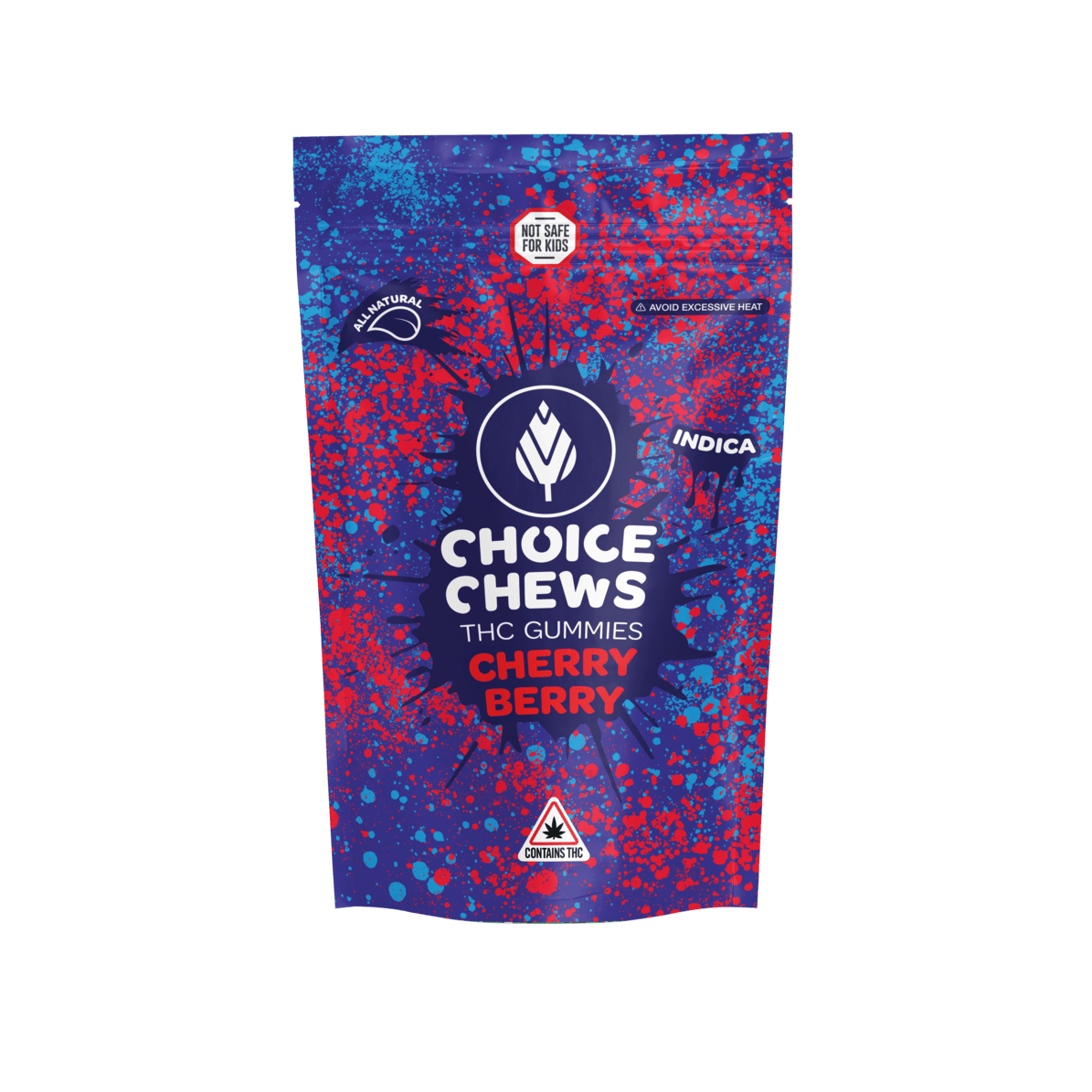 Choice Chews - Cherry Berry 100mg (Indica)