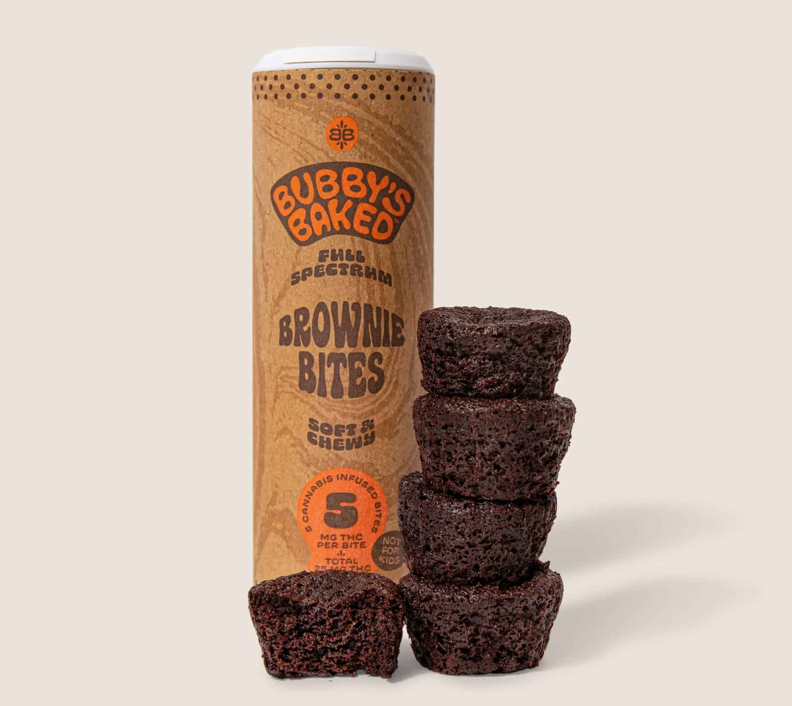 Brownie Bites 25mg Bubby's Baked Goods