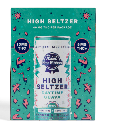 Daytime Guava Seltzer 4 Pack | 40mg