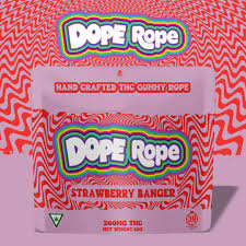 Dope Rope | Strawberry Banger | 200mg | Gummies
