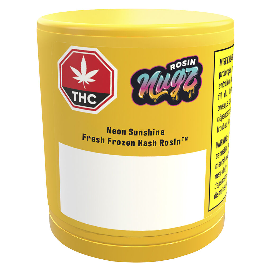 NUGZ Rosin - Neon Sunshine Fresh Frozen Hash Rosin